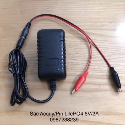 Sac pin LifePO4 6.4V